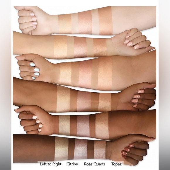 NEW! Jouer Cosmetics Powder Highlighter - Citrine-shimmering gold - Picture 2 of 5